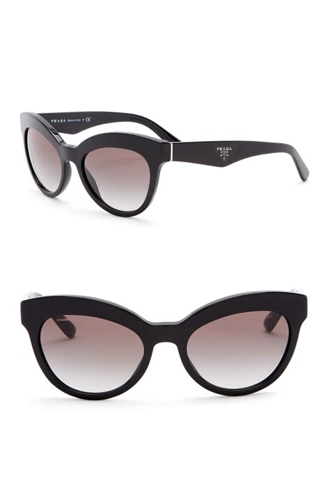 53mm cat eye sunglasses prada